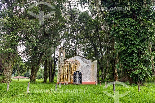  Pequena capela na Reserva Ecológica de Guapiaçu  - Cachoeiras de Macacu - Rio de Janeiro (RJ) - Brasil