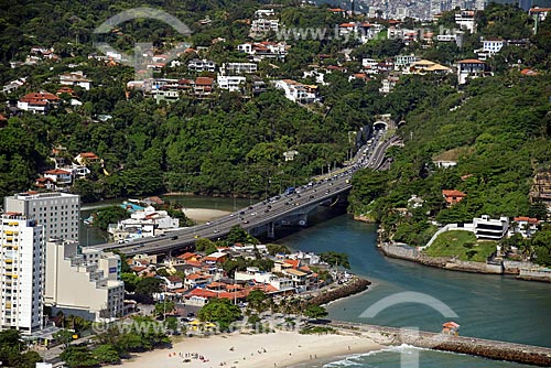  Foto aérea do Canal da Joatinga  - Rio de Janeiro - Rio de Janeiro (RJ) - Brasil