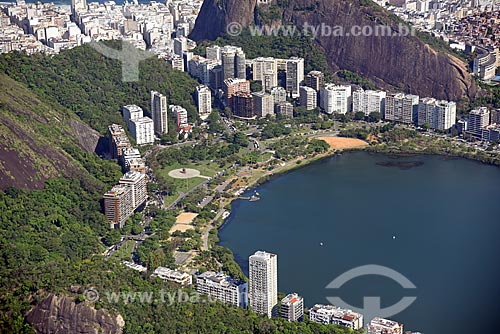  Foto aérea do Parque do Cantagalo  - Rio de Janeiro - Rio de Janeiro (RJ) - Brasil