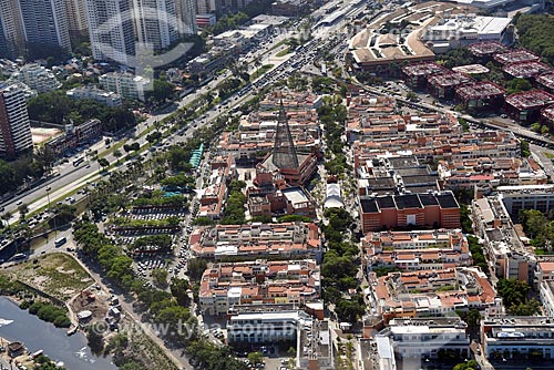  Foto aérea do Shopping Downtown  - Rio de Janeiro - Rio de Janeiro (RJ) - Brasil