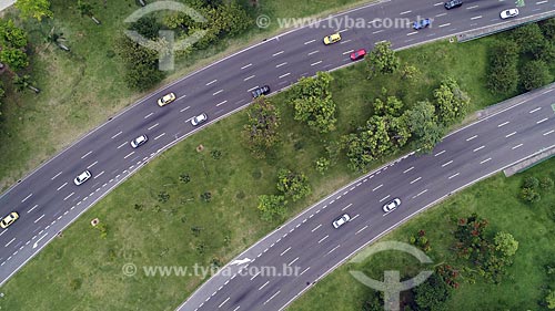  Foto feita com drone da Avenida Infante Dom Henrique no Aterro do Flamengo  - Rio de Janeiro - Rio de Janeiro (RJ) - Brasil