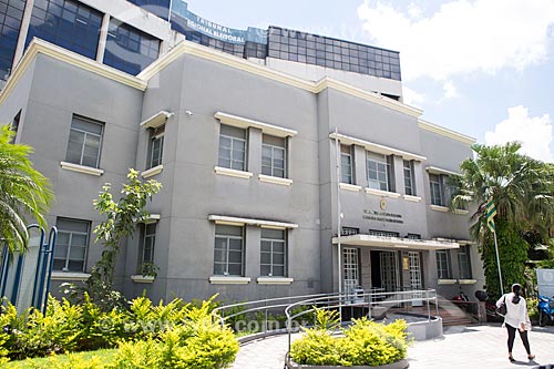  Fachada do Edifício Desembargador Geraldo Bonfim de Freitas (1940) - sede do Tribunal Regional Eleitoral do Estado de Goiás  - Goiânia - Goiás (GO) - Brasil