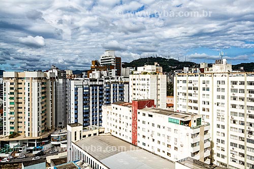  Vista de prédios do centro de Florianópolis  - Florianópolis - Santa Catarina (SC) - Brasil