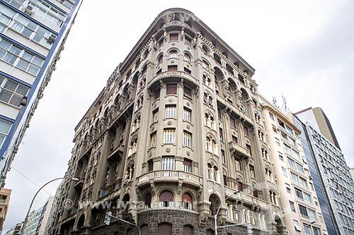  Fachada do Edifício Seabra (1931) na Avenida Praia do Flamengo  - Rio de Janeiro - Rio de Janeiro (RJ) - Brasil