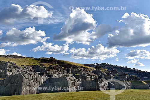  Ruínas no Parque Arqueológico de Sacsahuamán  - Cusco - Departamento de Cusco - Peru