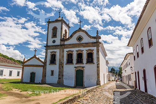  Fachada da Igreja de Santa Rita de Cássia (1722)  - Paraty - Rio de Janeiro (RJ) - Brasil