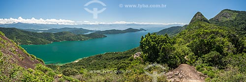  Vista do Saco do Mamanguá a partir do Pico do Pão de Açúcar - também conhecido como Pico do Mamanguá  - Paraty - Rio de Janeiro (RJ) - Brasil