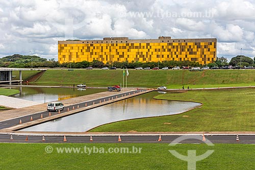  Vista do anexo II da Câmara dos Deputados  - Brasília - Distrito Federal (DF) - Brasil