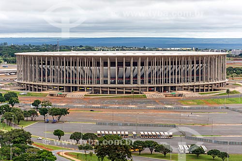  Fachada do Estádio Nacional de Brasília Mané Garrincha (1974)  - Brasília - Distrito Federal (DF) - Brasil