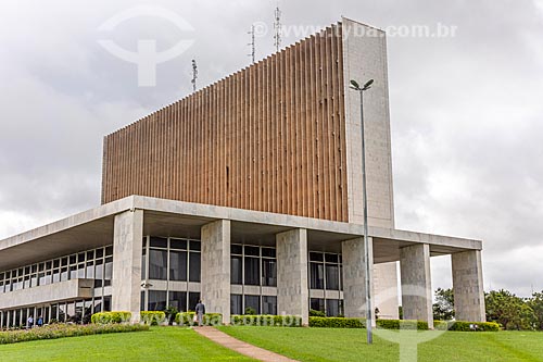  Fachada do Palácio do Buriti (1969)  - Brasília - Distrito Federal (DF) - Brasil
