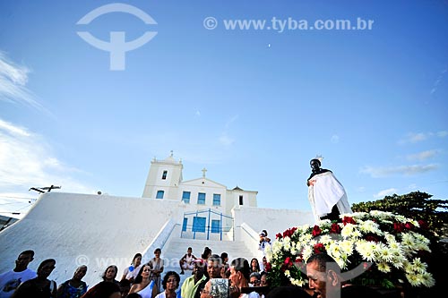  Procissão em celebração à São Benedito  - Jacobina - Bahia (BA) - Brasil