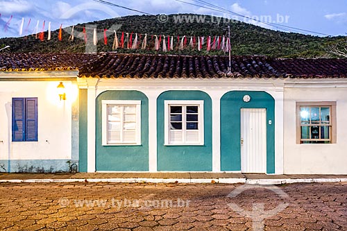  Fachada de casario no Ribeirão da Ilha  - Florianópolis - Santa Catarina (SC) - Brasil