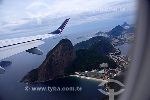  Vista durante sobrevoo ao Pão de Açúcar  - Rio de Janeiro - Rio de Janeiro (RJ) - Brasil