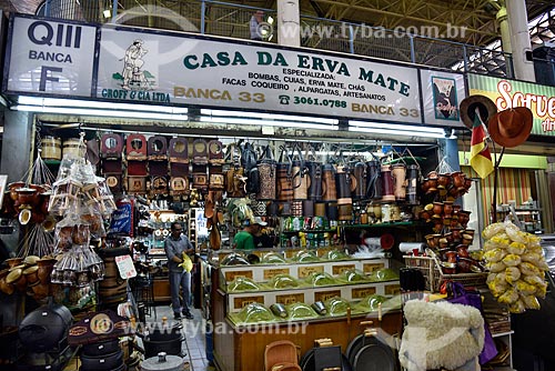 Produtos regionais à venda no Mercado Público de Porto Alegre  - Porto Alegre - Rio Grande do Sul (RS) - Brasil