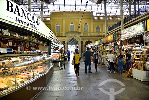  Interior do Mercado Público de Porto Alegre (1869)  - Porto Alegre - Rio Grande do Sul (RS) - Brasil