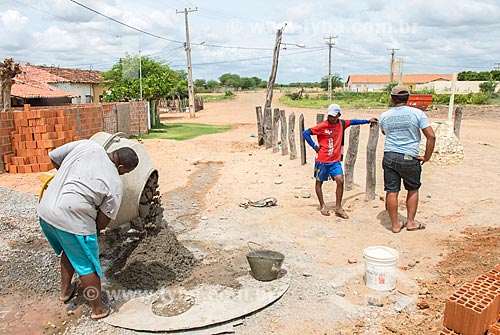  Mutirão para construção de oca na Comunidade Caatinga Grande na Terra indígena Truká - ACRÉSCIMO DE 100% SOBRE O VALOR DE TABELA  - Cabrobó - Pernambuco (PE) - Brasil