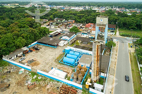  Foto feita com drone da Estação de Tratamento de Água de Bertioga  - Bertioga - São Paulo (SP) - Brasil