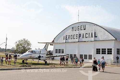  Fachada do Museu Aeroespacial (1976) na Base Aérea dos Afonsos  - Rio de Janeiro - Rio de Janeiro (RJ) - Brasil