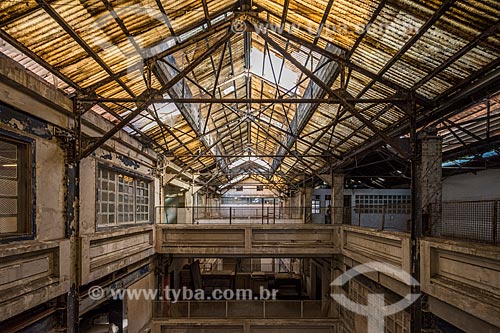  Interior da antiga Fábrica da Bhering - hoje abriga o Centro Cultural  - Rio de Janeiro - Rio de Janeiro (RJ) - Brasil