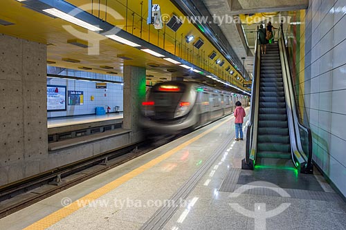  Metrô na Estação Jardim de Alah do Metrô Rio  - Rio de Janeiro - Rio de Janeiro (RJ) - Brasil