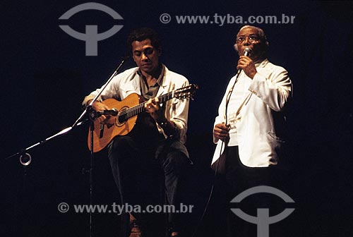  Paulinho da Viola e Nelson Cavaquinho - década de 80  - Rio de Janeiro - Rio de Janeiro (RJ) - Brasil