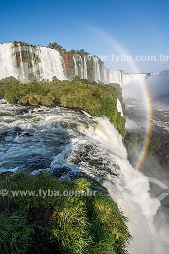  Vista das Cataratas do Iguaçu no Parque Nacional do Iguaçu  - Foz do Iguaçu - Paraná (PR) - Brasil