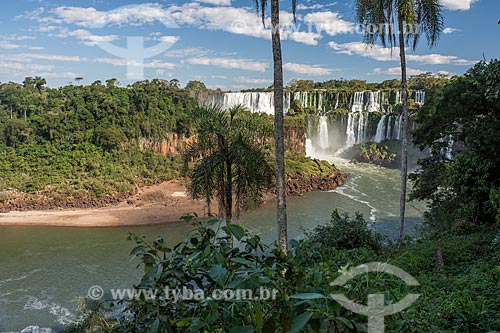  Vista das Cataratas do Iguaçu no Parque Nacional do Iguaçu  - Foz do Iguaçu - Paraná (PR) - Brasil