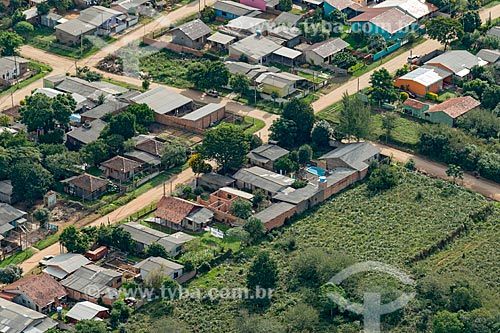  Vista aérea de casas em Viamão  - Viamão - Rio Grande do Sul (RS) - Brasil