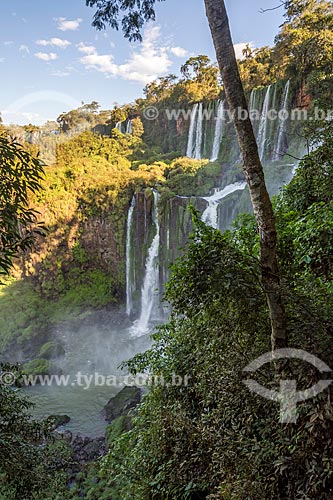  Vista das Cataratas do Iguaçu no Parque Nacional do Iguaçu  - Foz do Iguaçu - Paraná (PR) - Brasil