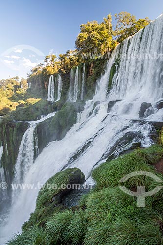  Vista das Cataratas do Iguaçu no Parque Nacional do Iguaçu  - Foz do Iguaçu - Paraná (PR) - Brasil