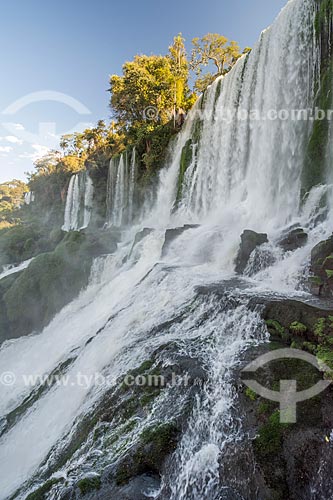  Vista das Cataratas do Iguaçu no Parque Nacional do Iguaçu  - Foz do Iguaçu - Paraná (PR) - Brasil