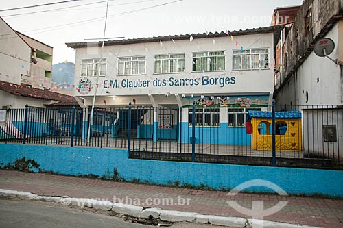  Fachada da Escola Municipal Glauber dos Santos Borges  - Mangaratiba - Rio de Janeiro (RJ) - Brasil
