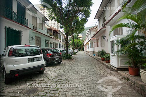  Fachada de casas na Travessa Doux  - Rio de Janeiro - Rio de Janeiro (RJ) - Brasil