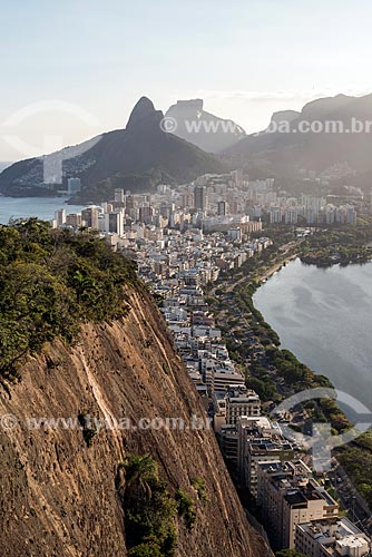  Vista dos bairros de Ipanema e Leblon a partir do Morro do Cantagalo  - Rio de Janeiro - Rio de Janeiro (RJ) - Brasil