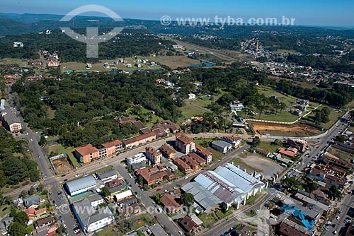  Foto aérea da cidade de Canela  - Canela - Rio Grande do Sul (RS) - Brasil