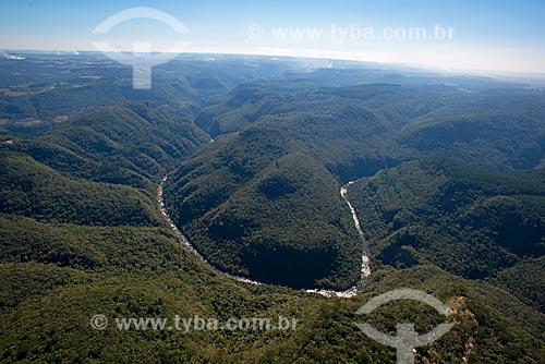  Foto aérea do Vale da Ferradura  - Canela - Rio Grande do Sul (RS) - Brasil