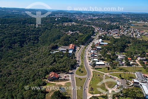  Foto aérea da cidade de Canela  - Canela - Rio Grande do Sul (RS) - Brasil