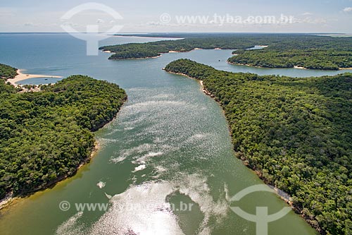  Foto aérea do Rio Arapiuns  - Santarém - Pará (PA) - Brasil