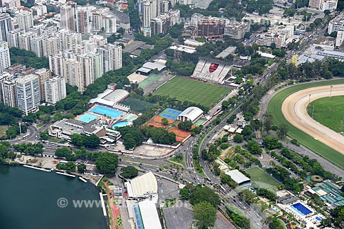  Foto aérea do Clube de Regatas do Flamengo  - Rio de Janeiro - Rio de Janeiro (RJ) - Brasil
