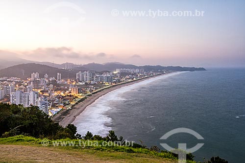  Vista da Praia Brava a partir do Morro do Careca  - Balneário Camboriú - Santa Catarina (SC) - Brasil
