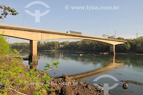  Ponte Mendonça Lima sobre o Rio Grande - divisa dos estados de São Paulo e Minas Gerais  - Icém - São Paulo (SP) - Brasil
