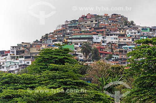  Vista da favela do Vidigal  - Rio de Janeiro - Rio de Janeiro (RJ) - Brasil