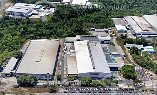  Foto aérea da fábrica da Showa do Brasil no Polo Industrial de Manaus  - Manaus - Amazonas (AM) - Brasil