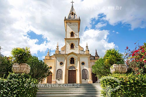  Fachada da Paróquia de Nossa Senhora de Lourdes (1892) - também conhecida como Igreja da Gruta  - Guaramiranga - Ceará (CE) - Brasil
