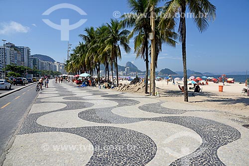 Ciclovia na orla da Praia de Copacabana - Posto 5  - Rio de Janeiro - Rio de Janeiro (RJ) - Brasil