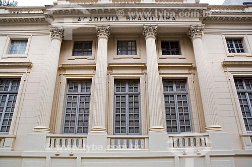 TYBA ONLINE :: Assunto: Fachada da Academia Brasileira de Letras (ABL) -  1922 - prédio construído para abrigar o Pavilhão da França durante a  Exposição Internacional Comemorativa do Centenário da Independência do