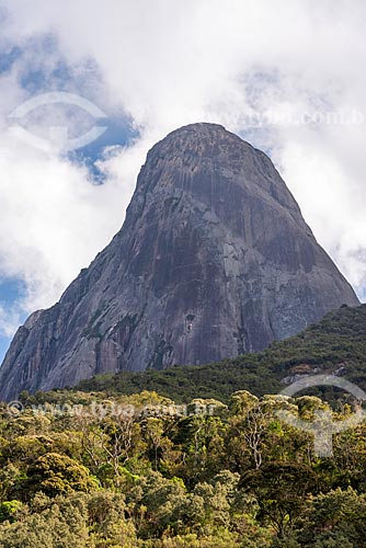  Vista do Pico Cabeça de Dragão no Parque Estadual dos Três Picos  - Teresópolis - Rio de Janeiro (RJ) - Brasil
