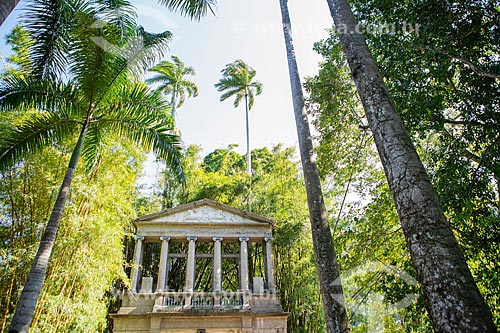  Pórtico da antiga da Academia Imperial de Belas Artes no Jardim Botânico do Rio de Janeiro  - Rio de Janeiro - Rio de Janeiro (RJ) - Brasil