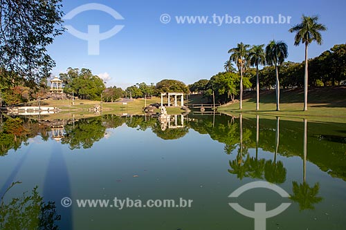  Vista do lago no Parque da Quinta da Boa Vista  - Rio de Janeiro - Rio de Janeiro (RJ) - Brasil