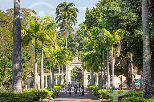  Portal de entrada do Jardim Zoológico do Rio de Janeiro no Parque da Quinta da Boa Vista  - Rio de Janeiro - Rio de Janeiro (RJ) - Brasil